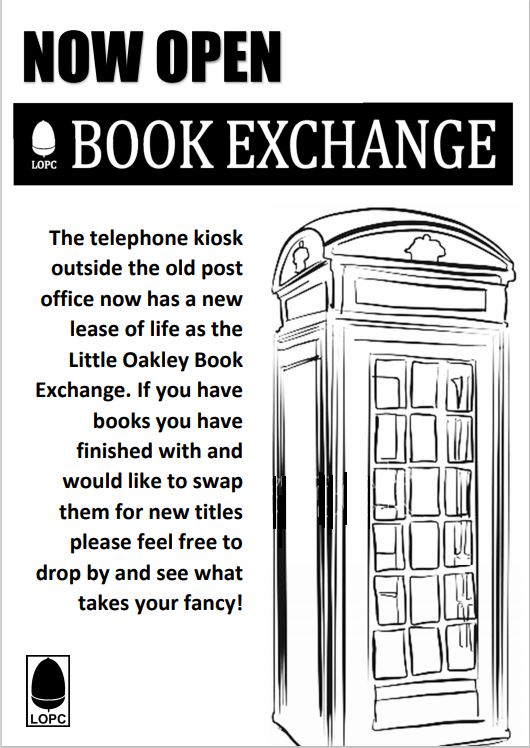 Kiosk Book Exchange Little Oakley